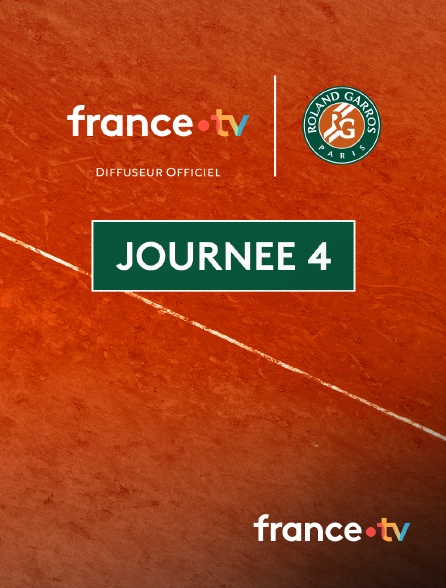 france.tv - Tennis - Roland-Garros 2025 : Journée 4