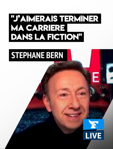 Figaro Live - Stéphane Bern: «J’aimerais terminer ma carrière dans la fiction»