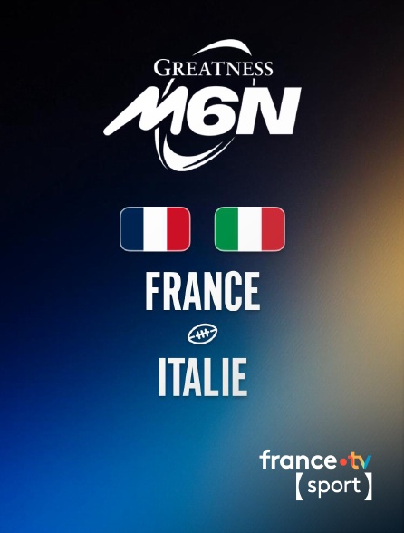 France.tv Sport - Rugby - Tournoi des Six Nations : France / Italie