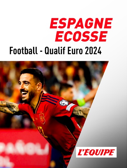 L'Equipe - Football - Qualifications à l'Euro 2024 : Espagne / Ecosse