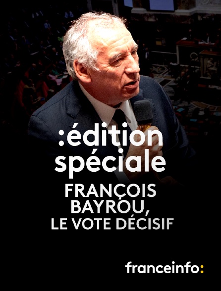franceinfo: - Edition spéciale : François Bayrou, le vote décisif