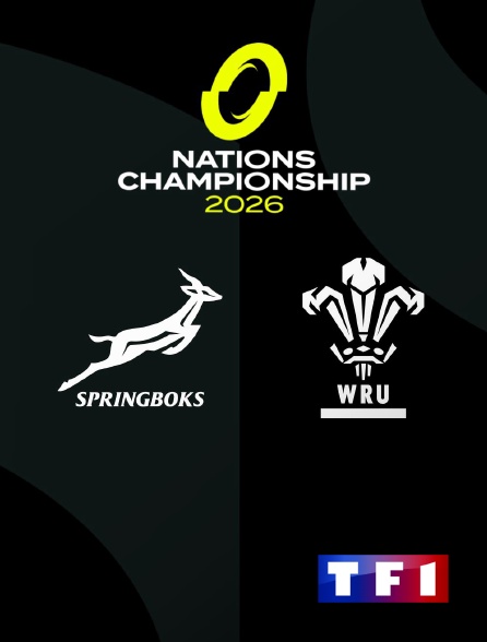 TF1 - Afrique du Sud / Pays de Galles : Nations Championship - Rugby