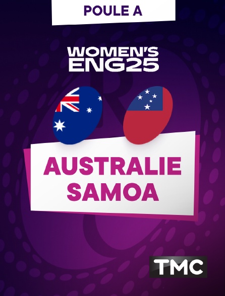 TMC - Rugby - Coupe du monde féminine 2025 : Australie / Samoa