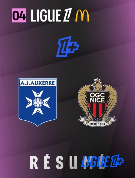 Ligue 1+ - RESUME L1 J04 AJA-OGCN