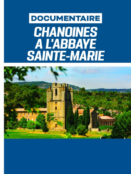 Chanoines à l'abbaye Sainte-Marie de Lagrasse