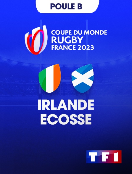 TF1 - Rugby - Coupe du monde 2023 : Irlande / Ecosse