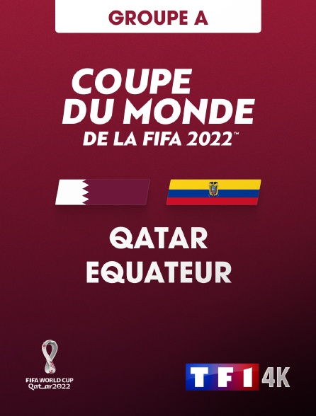 TF1 4K - Football - Coupe du monde 2022 : Qatar / Equateur