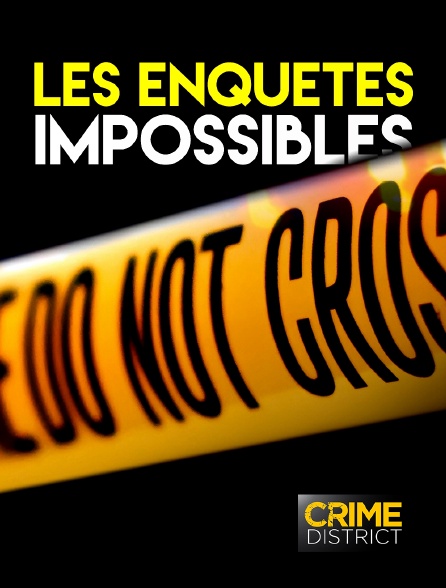 Crime District - Les enquêtes impossibles en replay
