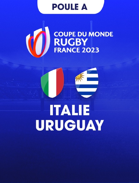 Rugby - Coupe du monde 2023 :  Italie / Uruguay
