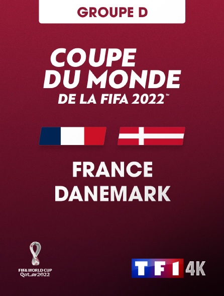TF1 4K - Football - Coupe du monde 2022 : France / Danemark
