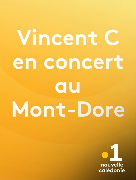 La 1ère Nouvelle-Calédonie - Vincent C en concert au Mont-Dore en replay
