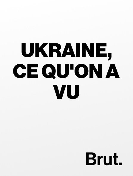 Brut - Ukraine, ce qu'on a vu