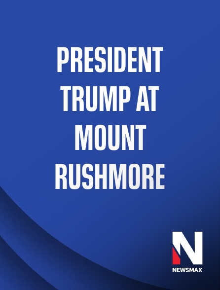 Newsmax - President Trump at Mount Rushmore
