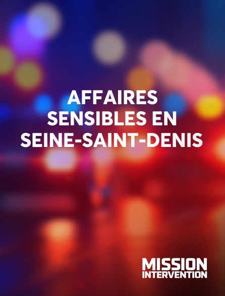 Mission Intervention - Affaires sensibles en Seine-Saint-Denis