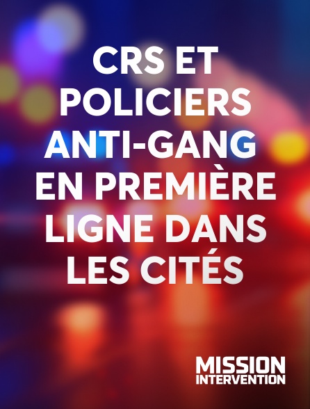Mission Intervention - CRS et policiers anti-gang  en première ligne dans les cités