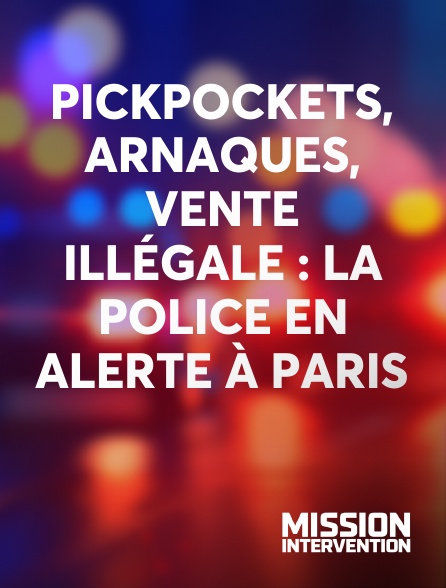 Mission Intervention - Pickpockets, arnaques, vente illégale : la police en alerte à Paris