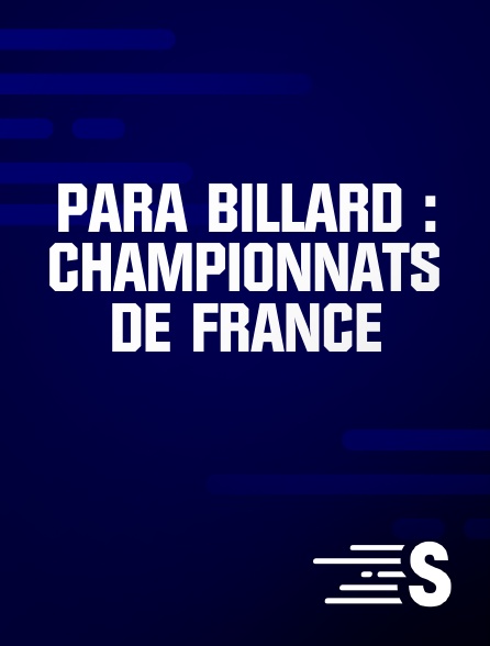 Sport en France - Para billard : Championnats de France