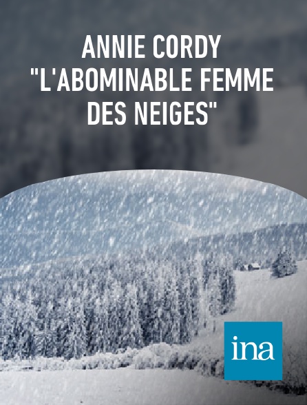 INA - Annie Cordy "L'abominable femme des neiges"