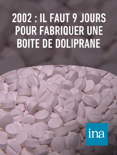 INA - 2002 : il faut 9 jours pour fabriquer une boite de Doliprane