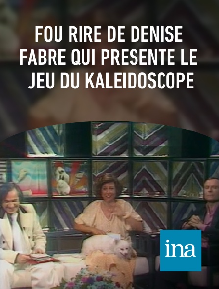 INA - Fou rire de Denise Fabre qui présente le jeu du kaléidoscope
