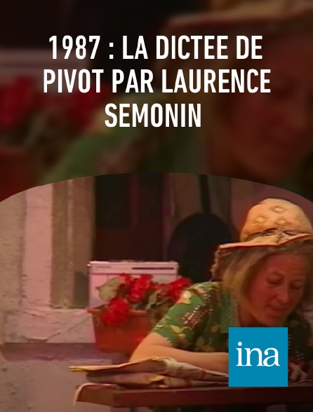 INA - 1987 : la dictée de Pivot par Laurence Sémonin