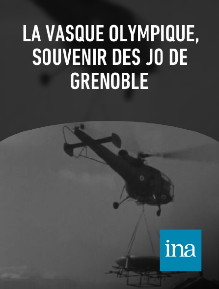 INA - La vasque olympique, souvenir des JO de Grenoble