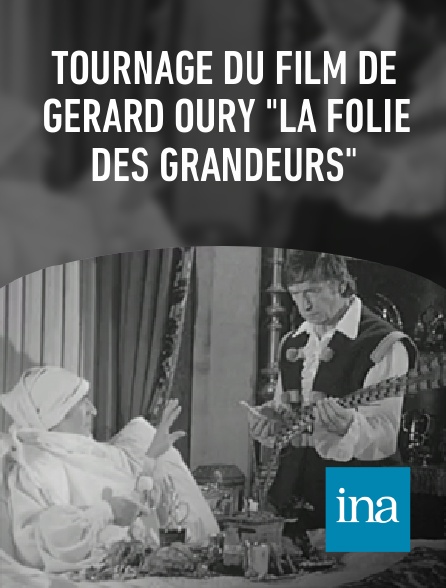 INA - Tournage du film de Gérard Oury "La folie des grandeurs"