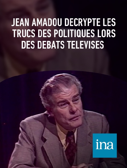 INA - Jean Amadou décrypte les trucs des politiques lors des débats télévisés