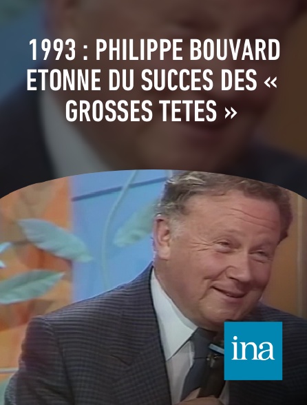 INA - 1993 : Philippe Bouvard étonné du succès des « Grosses Têtes »