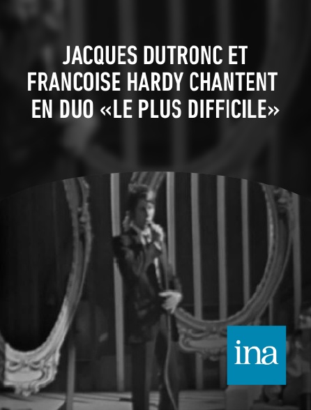 INA - Jacques Dutronc et Françoise Hardy chantent en duo «Le plus difficile»