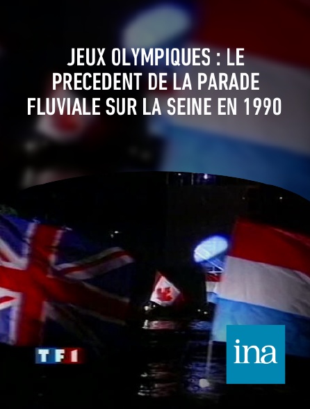 INA - Jeux olympiques : le précédent de la parade fluviale sur la Seine en 1990