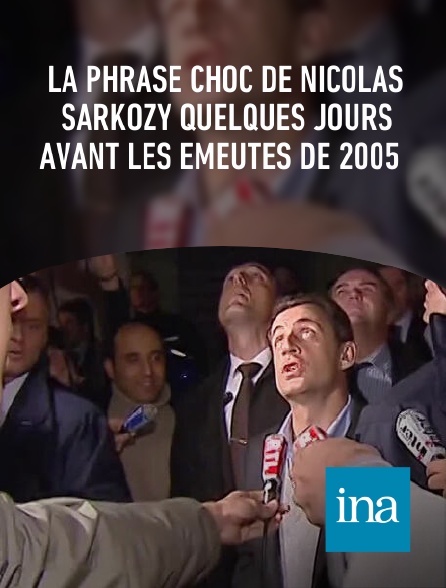 INA - La phrase choc de Nicolas Sarkozy quelques jours avant les émeutes de 2005