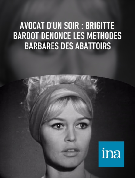 INA - Avocat d'un soir : Brigitte Bardot dénonce les méthodes barbares des abattoirs