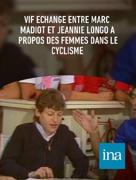 INA - Vif échange entre Marc Madiot et Jeannie Longo à propos des femmes dans le cyclisme