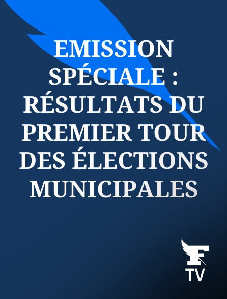 Le Figaro TV - Emission spéciale : résultats du premier tour des élections municipales