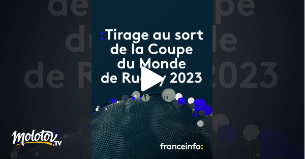 Tirage Au Sort Coupe Du Monde Streaming Tirage au sort de la Coupe du Monde de Rugby 2023 en Streaming - Molotov.tv